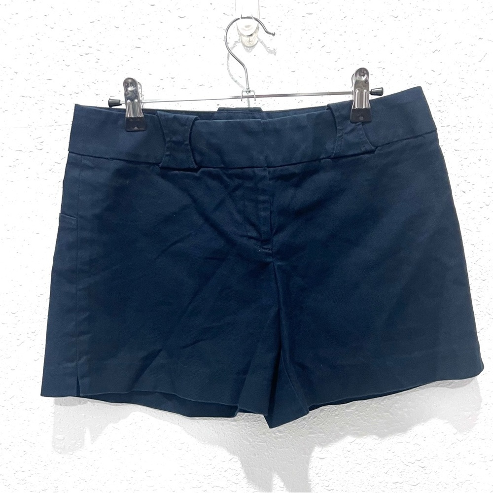 Express navy‎ Blue High Waist Shorts 3/4